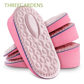 THREEGARDENS invisibles plantillas de aumento cómodo zapatos almohadilla plantillas de espuma de las mujeres interno sastreable pie tacón de elevación de altura aumentada suave accesorios de zapatos (1)