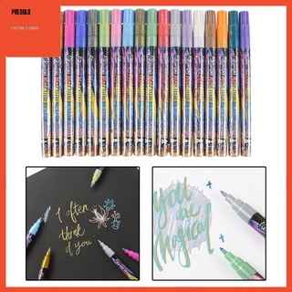 18 pzs/lápiz de pintura de 18 colores/marcador de arte/artesanía para pintura Rock