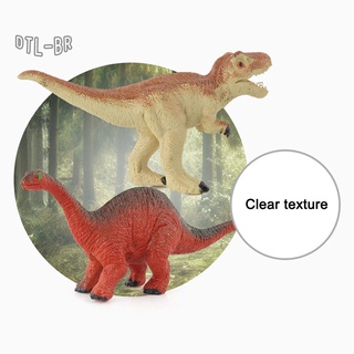 12 unidades de juguetes de juguete figura de dinosaurio de seguridad material de realidad surtidos pegamento simulación modelo juguete juego de regalo paquete de educación para niños (7)