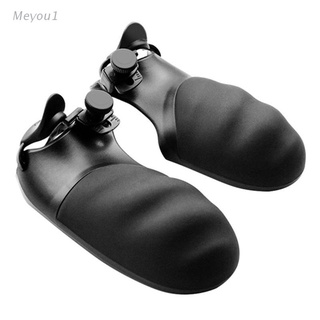meyou1 2pcs antideslizante mango agarre cubierta shell para playstation 4 ps4 juego mango controlador accesorios