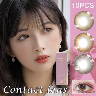 10Pcs Fashionable Women Colored Contact Lenses Cosmetic Contact Lenses Eye Color Contacts