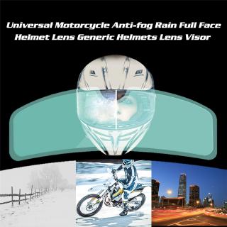 Liweiki Universal Motorcycle Anti-fog Rain Full Face Helmet Lens Generic Helmets Lens Visor