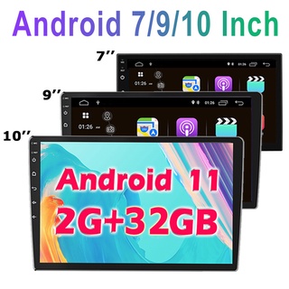 (2G Ram+32g ROM) 7/9/10 pulgadas Android 2Din Autoradio coche estéreo Multimedia reproductor de vídeo soporte FM/GPS/Wifi /Bluetooth/Mirrorlink