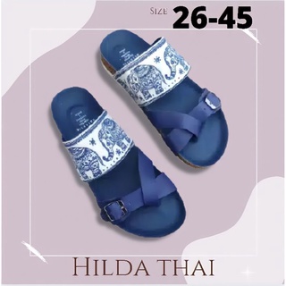 Sandalias étnicas para las mujeres zapatilla listo Jumbo tamaño grande tamaño 41 45 Balantik Hilda Thai Sadal/novedades sandalias de mujer