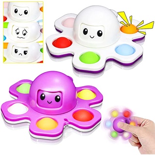 nuevo pop it fidget juguetes pulpo fidget spinner juguetes caliente en tiktok para niños regalos