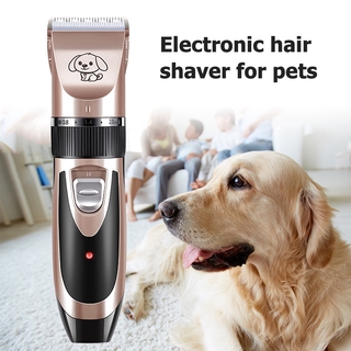 Prettyhomes cortador de pelo eléctrico USB para mascotas/perro/cortador de pelo para gatos/cortadora de pelo/cortador de tijeras