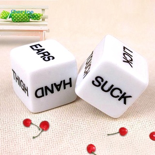 [♥CHER] 1 Pair Sex Toys Couples Adult Love Erotic Game Dice Bachelor Party Novelty Gift