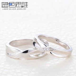Pareja anillo de pareja anillo de boda anillo de boda anillo personalizado tamaño 925 anillo de plata RJ203 boda anillo de compromiso puro pareja anillo de hombres mujeres plata anillo de boda 925 anillo de plata