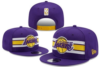New Era Los Angeles Lakers Purple Strike 9FIFTY Snapback Sombrero