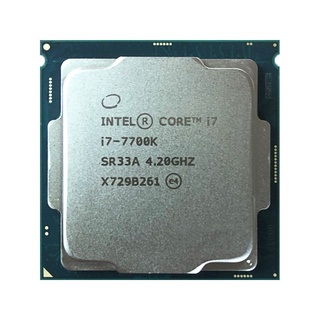 Intel Core i7-7700K 4.2 GHz Quad Core procesador de CPU de ocho hilos 8M 91W LGA 1151