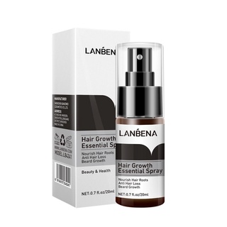 LANBENA Fast Powerful Hair Growth Essence Products Essential Oil Liquid Essence spray Treatment Preventing Hair Loss Hair Care