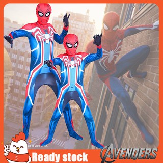 2020new vengadores 4 endgame superhéroe hierro spiderman traje traje adultos niños niños cosplay ropa monos