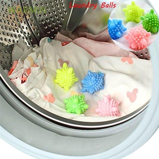 WARMIN 6 unids/set (random) nuevo lavado fresco descontaminación bolas de lavandería reutilizable suavizante secador de lavandería Anti-bobinado