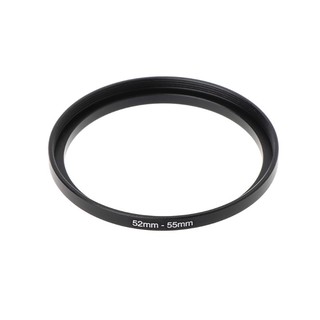 7 unids/Set 49MM-77MM Universal negro Metal aleación de aluminio anillo de paso común lente de la cámara adaptador de filtro conjunto de accesorios (4)