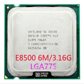 Core 2 Duo E8500-3.16Ghz LGA Socket 775 garantía Normal