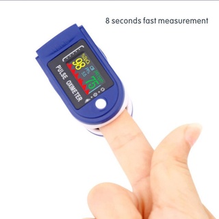 Oximeter With Strap Lanyard Fingertip Pulse Oximeter Blood Oxygen Saturation