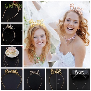 GRITIN Gifts Headband Women's Fashion Hair Accessories Bridal Crown Bridal Shower New Hen Party Bridesmaid Wedding Tiaras