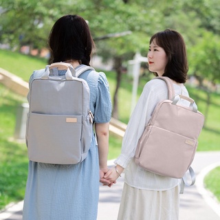 Mingke portátil bolsa de 13 14 pulgadas mochila mochila para mujeres delgado peso ligero impermeable a prueba de golpes adolescente estudiante universitario (7)