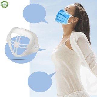 Qipin Creative Cool máscara de boca soporte 3D nariz almohadillas interior soporte lápiz labial herramienta de protección