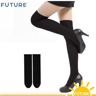 Future Girls medias mujeres muslo alto sobre la rodilla Mini elástico Sexy moda opaca/Multicolor