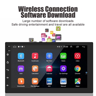 7/8/9/10 Pulgadas HD Pantalla Táctil 2 Din 1 + 16GB Android 10.0 MP5 Reproductor De Vídeo Radio GPS Navegación Bluetooth WiFi (2)