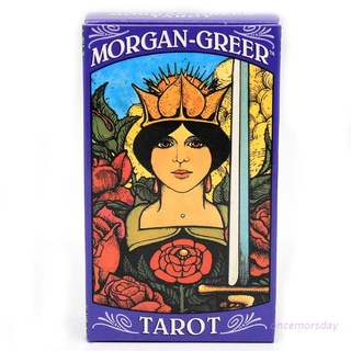 once morgan greer tarot 78 cartas baraja familia partido juego de mesa misteriosa adivinación oracle tarjeta de juego