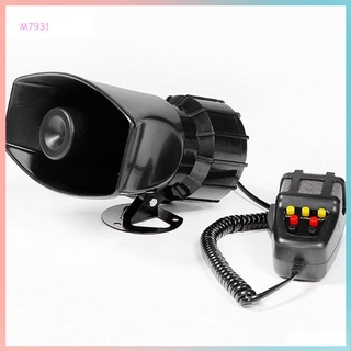 100W 12V 7 Sound Loud Car Alarm Police Fire Horn Siren PA Speaker MIC System (4)