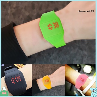 Clearance479 reloj de pulsera deportivo Digital LED de silicona para hombre/mujer
