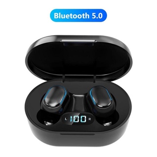 E7S TWS auriculares inalámbricos Bluetooth auriculares IPX7 AI Control auriculares estéreo bass con micrófono reducción de ruido