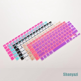[shanyazi] funda para teclado de silicona para macbook air pro de 13" 15" 17" pulgadas