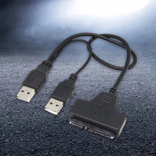 Shas USB2.0 a SATA Cable convertidor para 2.5 disco duro SSD adaptador de alambre 5Gbps (5)