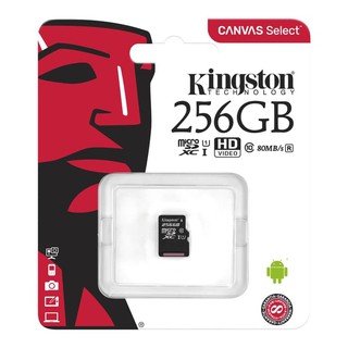 Kingston Canvas Select Plus tarjeta microSD de 256 gb