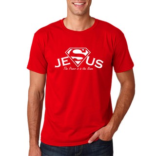 Super jesus camiseta espiritual JIB STORE Christiani familia de la familia masculina