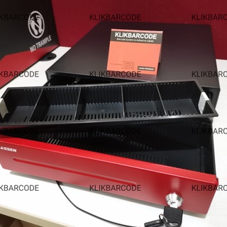 Cajonera cajón caja registradora K 330 rojo negro/rojo negro - RJ 11
