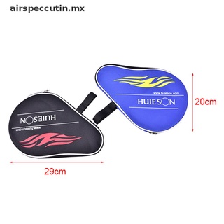 【airspeccutin】 Professional Blue Or Black Oxford Table Tennis Racket Case with Outer Zipper Bag [MX] (9)