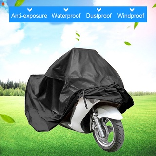 cubierta impermeable para motocicleta, protección solar, antipolvo, 210d, tela oxford