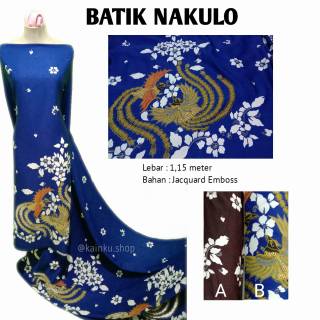 Batik JACQUARD tela en relieve - NAKULO