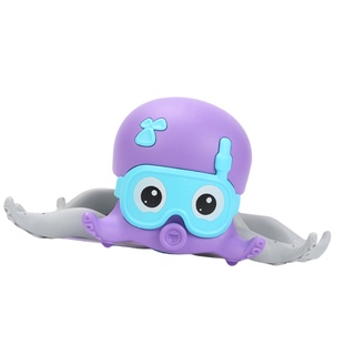 flotante pulpo baño juguete bañera juguete interactivo niños animal natación viento juguetes bebé ducha baño juego de agua (1)