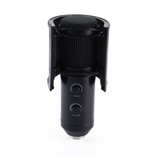 Deicy - máscara de filtro de doble capa para grabación de micrófono de malla metálica, escudo 0902