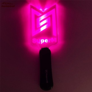 【HW】KPOP SUPER M Light Stick Album Concerts Glow Lamp Lightstick Fluorescent Free Lomo Card Gift (1)