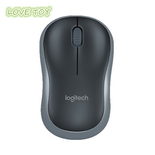 Nkodok Logitech M186 ratón óptico ergonómico GHz inalámbrico USB 1000DPI ratones Opto electrónico ambas manos ratón para oficina hogar portátil