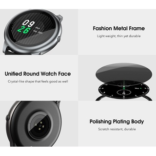 [listo] haylou solar smart watch ls05 deporte metal frecuencia cardíaca monitor de sueño ip68 impermeable ios android versión global de youpin bullseye (5)