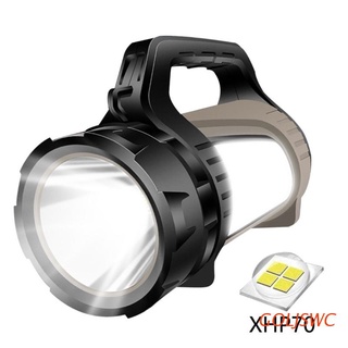 goljswc xhp70 luz de búsqueda portátil al aire libre led brillante impermeable de emergencia camping luz de trabajo foco multiusos reflector (1)