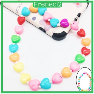 Resin Phone Chain Strap Lanyard Beads Keychain for Women Girls Anti-lost (1)