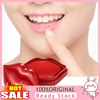 chicstyle 20 piezas 60 g mascarilla de labios hidratante reparación líneas de labios sintético cuidado de labios Gel máscara para regalo