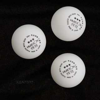 [KESOTO2] 3 piezas PREMIUM 40+mm bolas de tenis de mesa bola de plástico oficial (5)