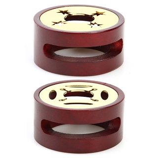 ✿Ngpohp✿Exquisite Wooden Deer Shape Wax Seal Stamp Stick Sealing Wax Melting Pot Stove Warmer✿ (1)