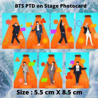 Bts permiso para bailar en el escenario Photocard (1)
