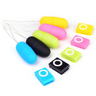 Daixiong mujeres vibrador salto huevo inalámbrico MP3 Control remoto vibrador juguetes sexuales productos (2)