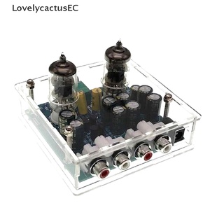 LovelycactusEC 6J1 Tubo Fiebre Preamplificador AMP Pre-Amplificador Placa Buffer DIY Kit 12V [Caliente] (4)